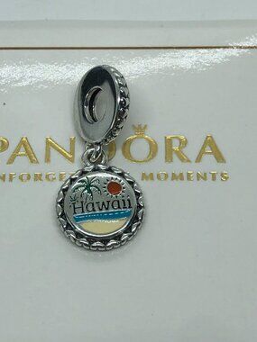 ✨🔥Pandora Hawaii Exclusive Charm Treasured Moments In Paradise Charm